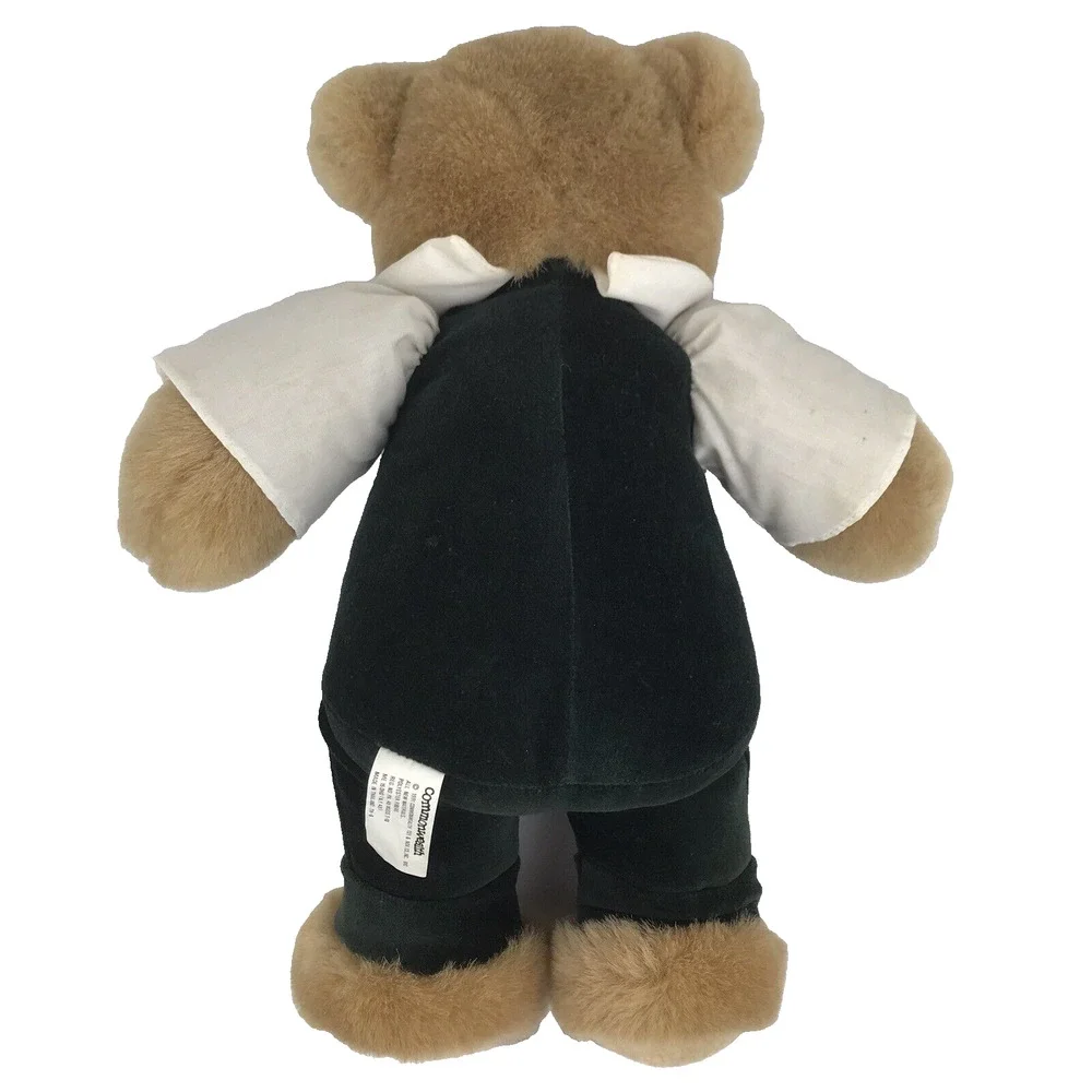Vintage Commonwealth Teddy Bear Plush Charlie Brown's 14